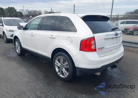 2013 Ford Edge Limited z USA, uszkodzony, nr VIN 2FMDK3KC4DBE36449